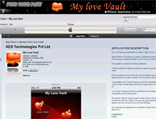 Tablet Screenshot of mylovevault.findyourfate.com