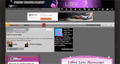 Desktop Screenshot of libra.findyourfate.com